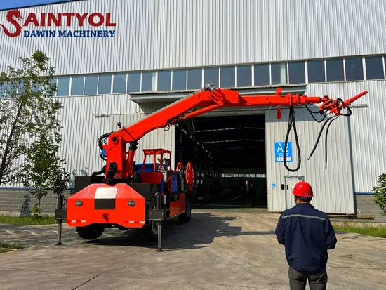 Robot Placing Boom Automatically Shotcrete Machine
